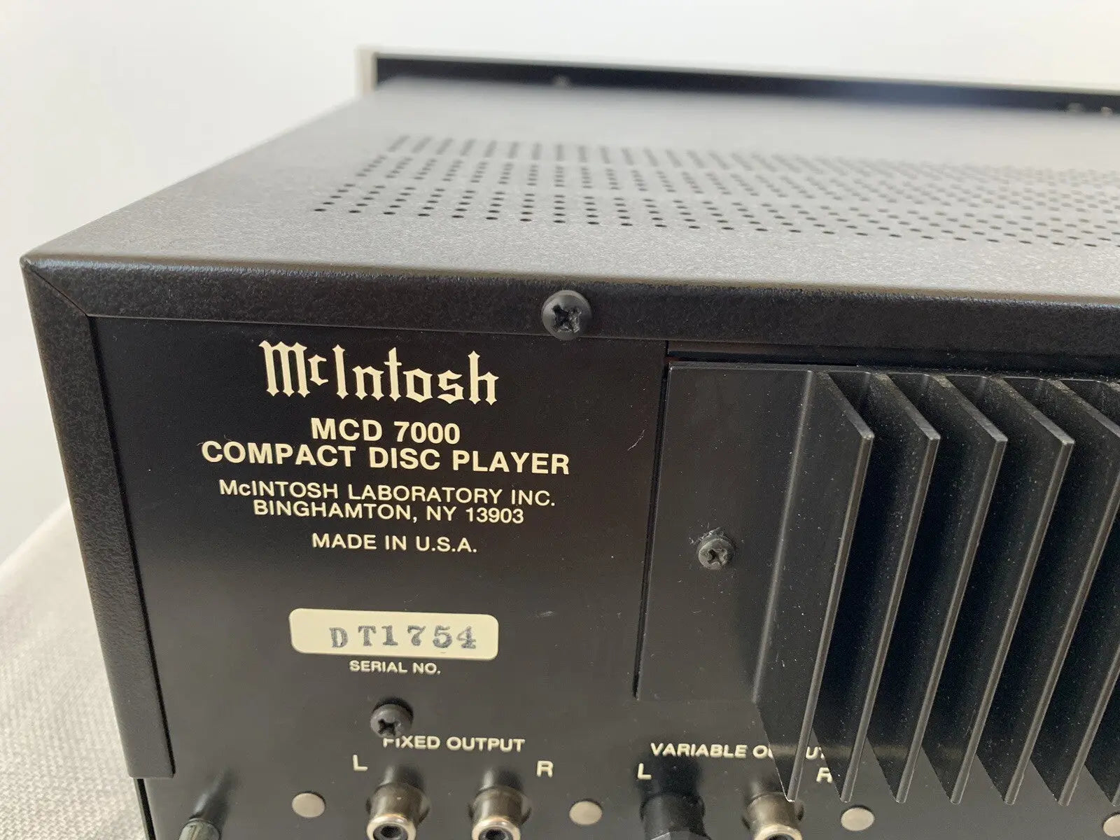 McIntosh MCD 7000 High End CD Spieler CD Player Vintage Retro With Remote (2)