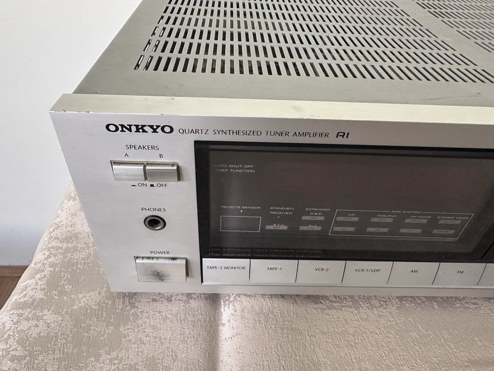 Onkyo TX-7540 Receiver Verstärker Silber Silver Vintage Retro