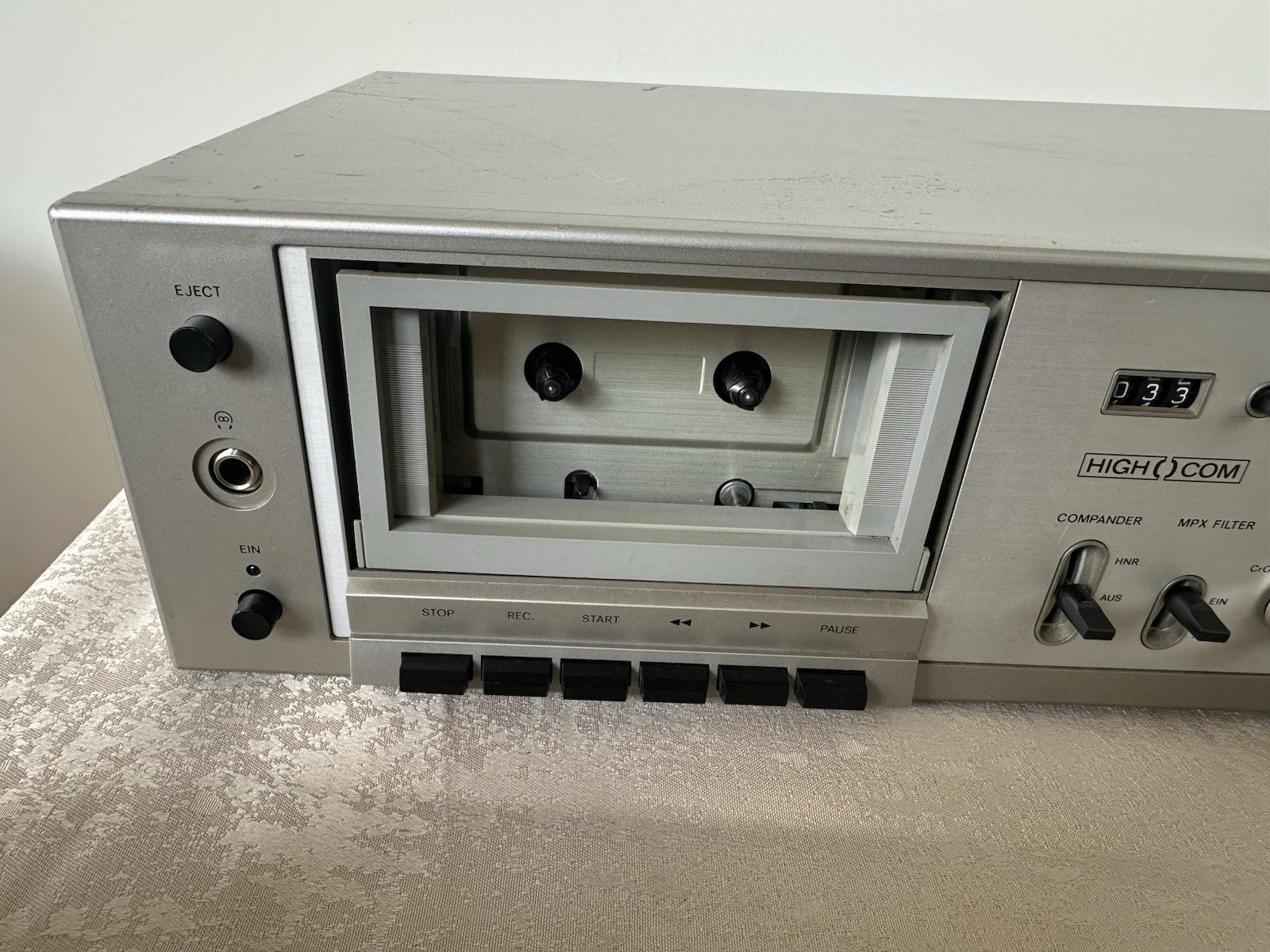 Uher CG 325 Kassettendeck Tape Deck Vintage Retro