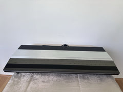 B&O Beomaster 3300 receiver - vintage hi-fi amplifier front view with silver and black design
