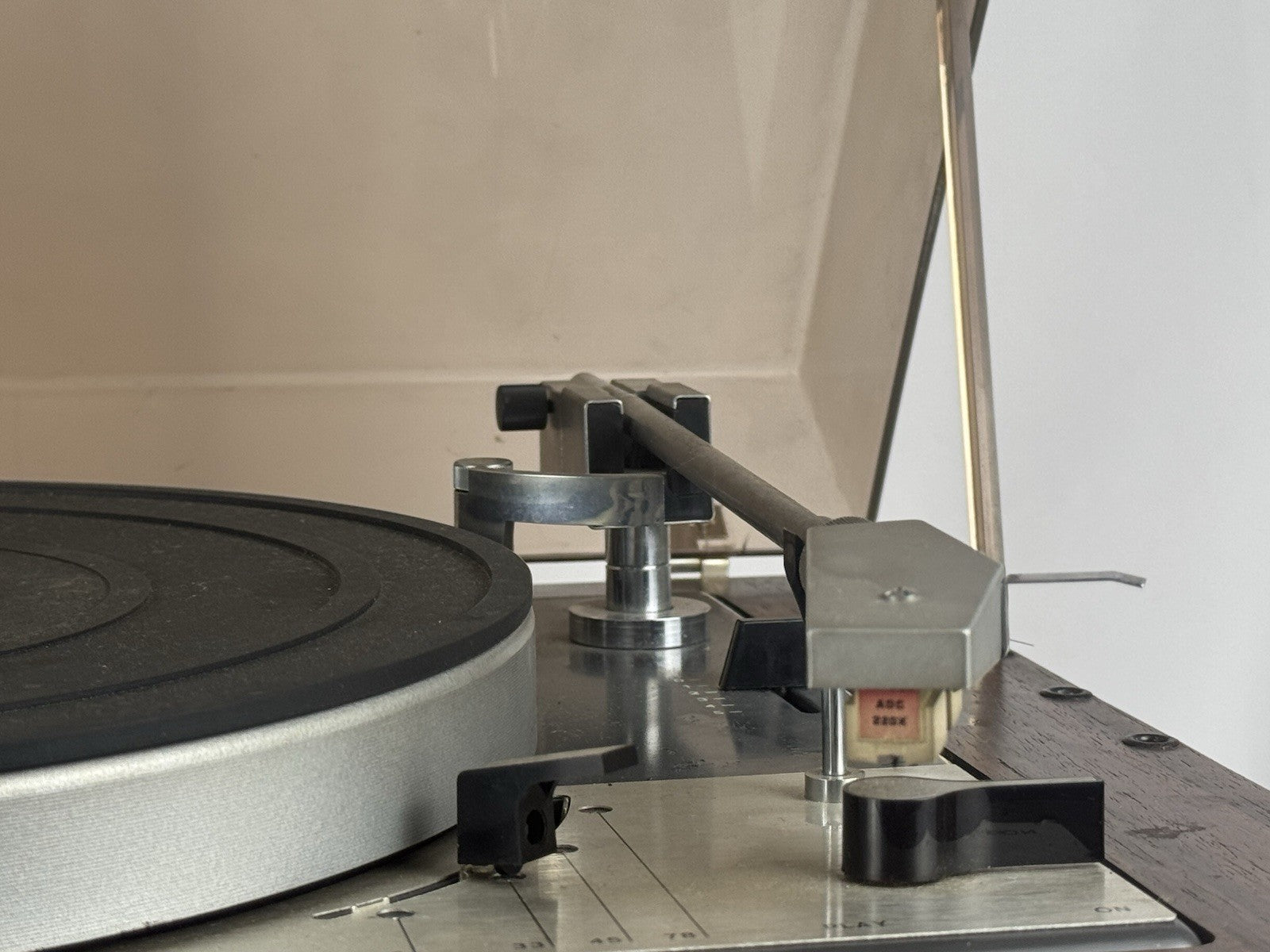 Lenco B55 Plattenspieler Record Player Vintage Retro Made In Switzerland