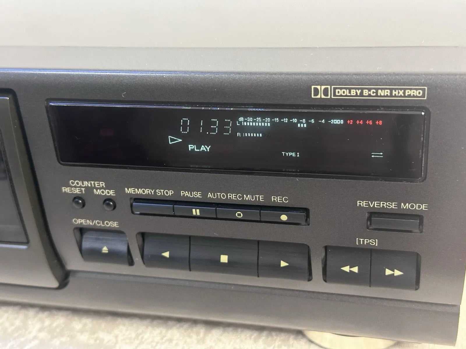 Technics RS-BX501 Kassettendeck Tape Deck Vintage Retro