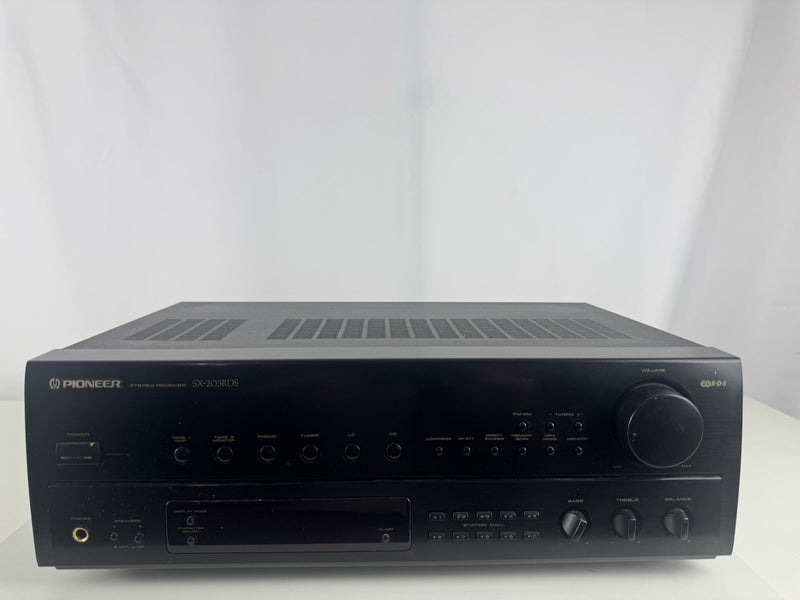 Pioneer SX-203RDS Receiver Schwarz Vintage Retro