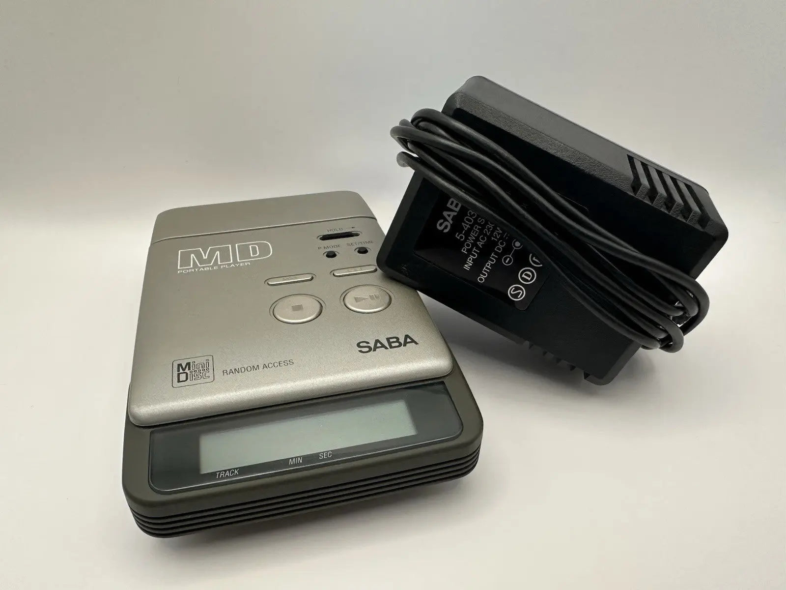 Saba MCD-1 MiniDisc Spieler MD Player Walkman Rare Vintage Retro