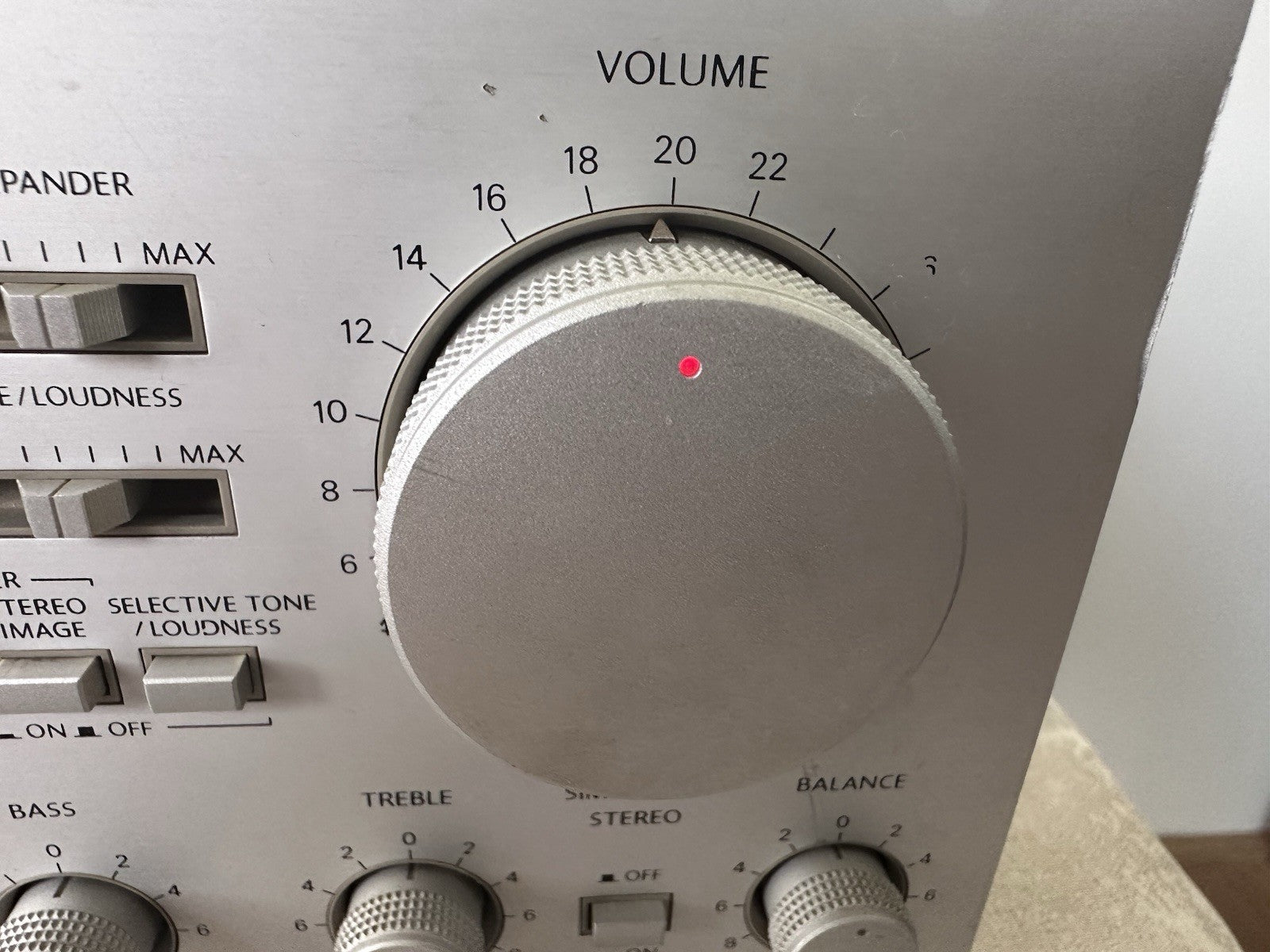 Onkyo TX-7540 Receiver Verstärker Silber Silver Vintage Retro