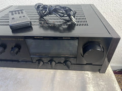 Grundig A-9009 Fine Arts Verstärker Amplifier Mit FB Und Holzwangen Vintage