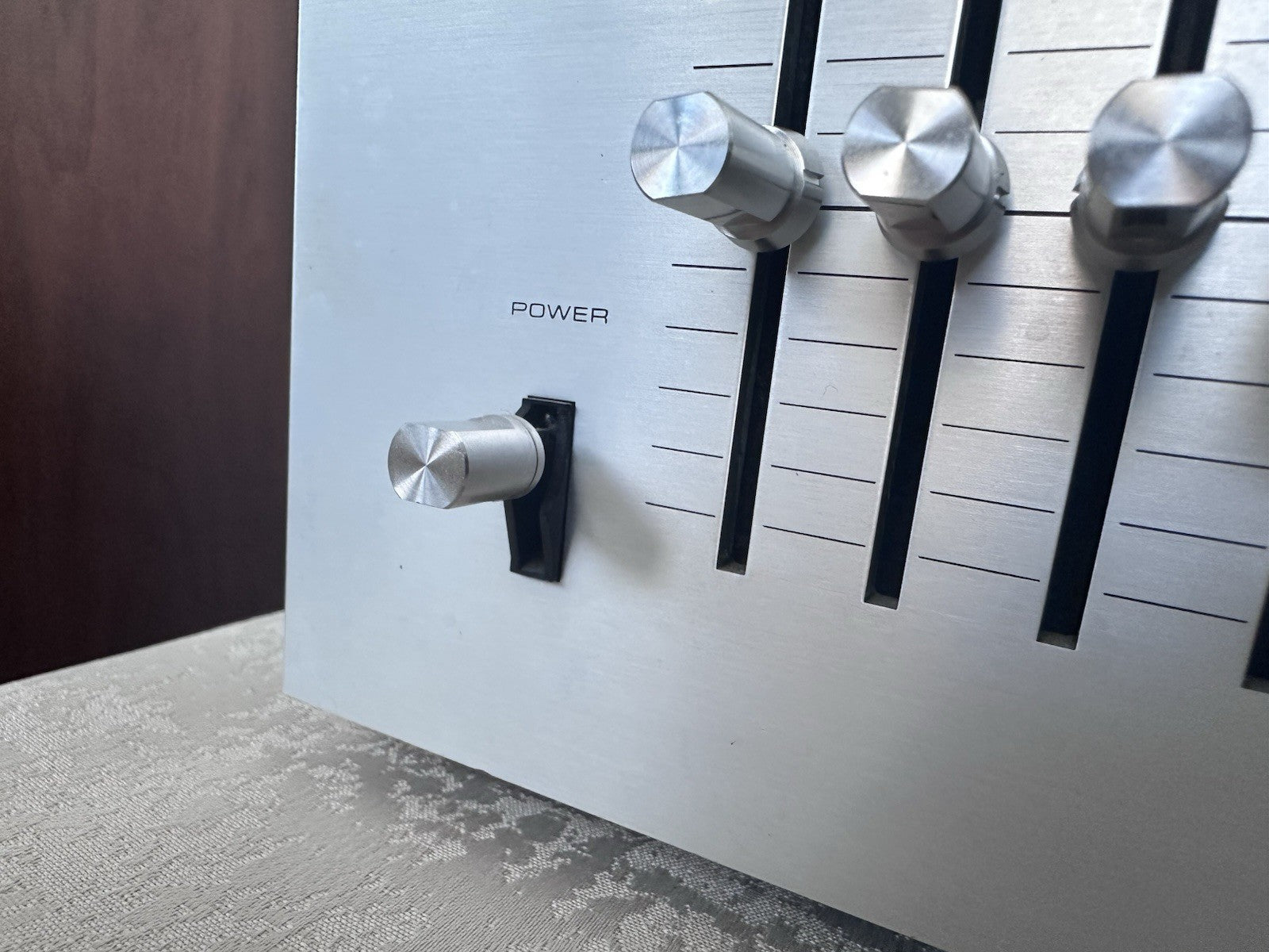 Pioneer SG-9500 EQ Equalizer Vintage Retro Made In Japan Silber Silver