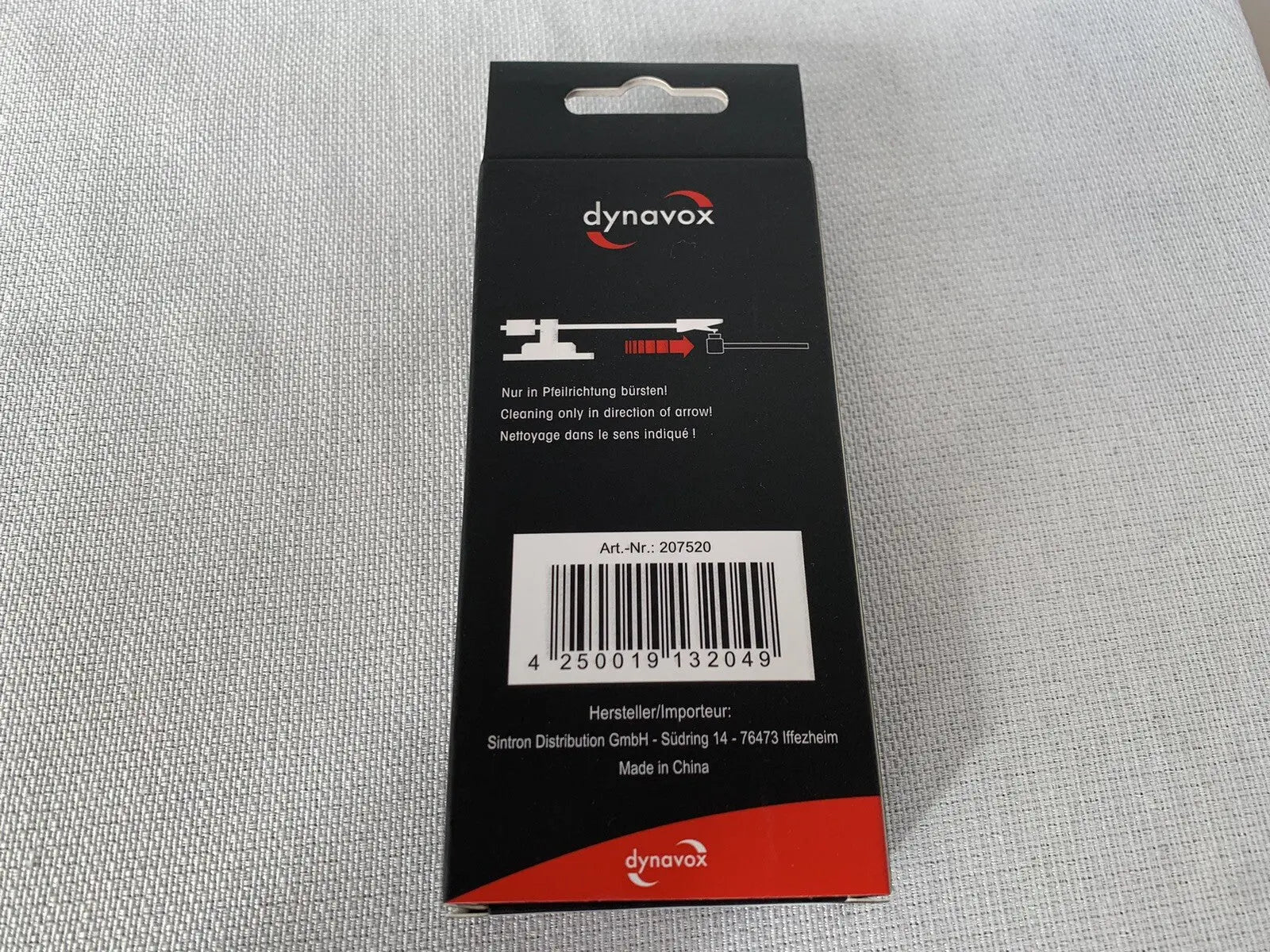 Dynavox Nadelreinigungsbürste Nadelbürste NC6 Carbon Stylus Cleaning Brush