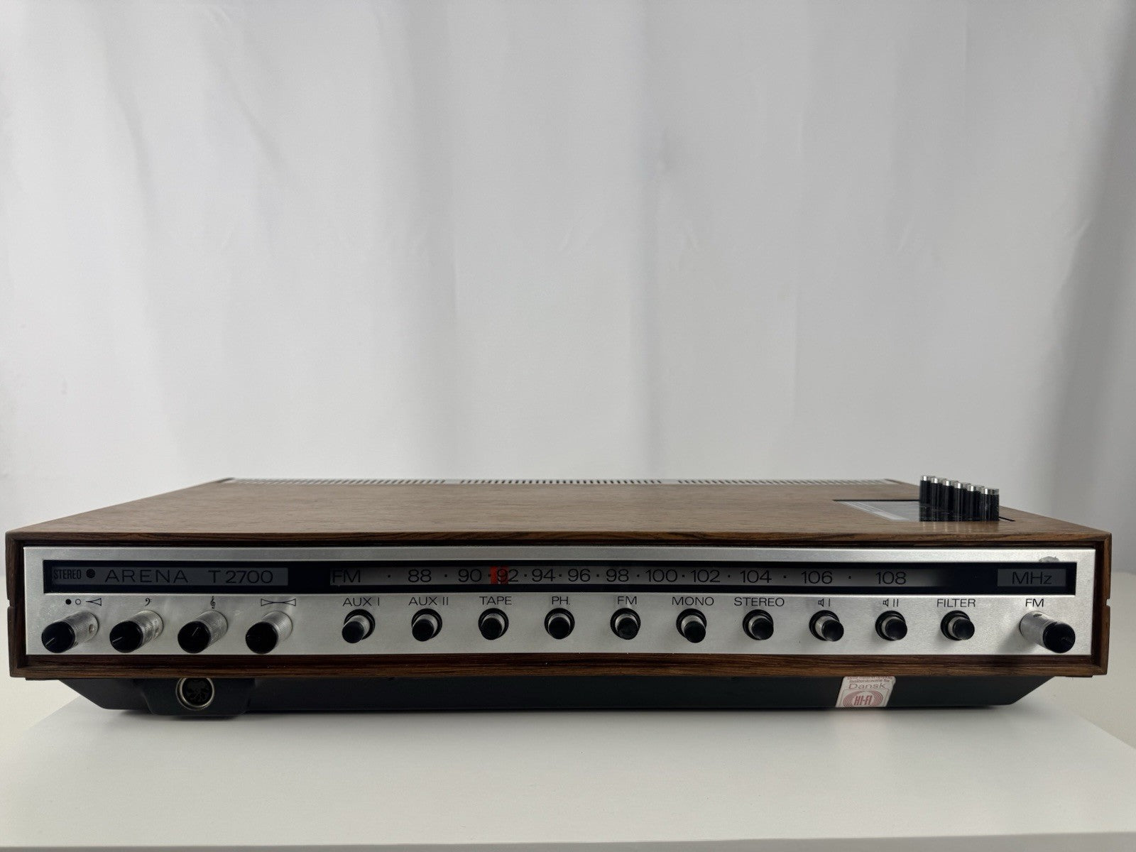 Rank Arena T 2700 Verstärker Receiver Vintage Retro