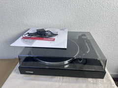Thorens TD 204 Plattenspieler Record Player Mit Zubehör / OVP Schwarz Black