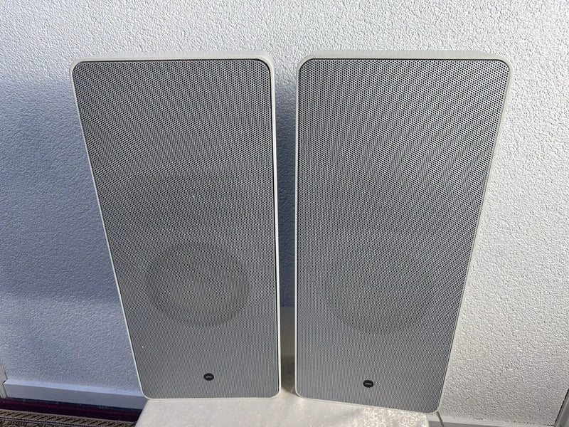 Braun L 550 Lautsprecher Speaker Dieter Rams Vintage Retro Weiß White