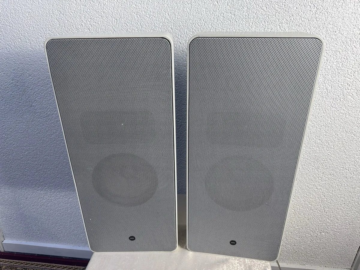 Braun L 550 Lautsprecher Speaker Dieter Rams Vintage Retro Weiß White