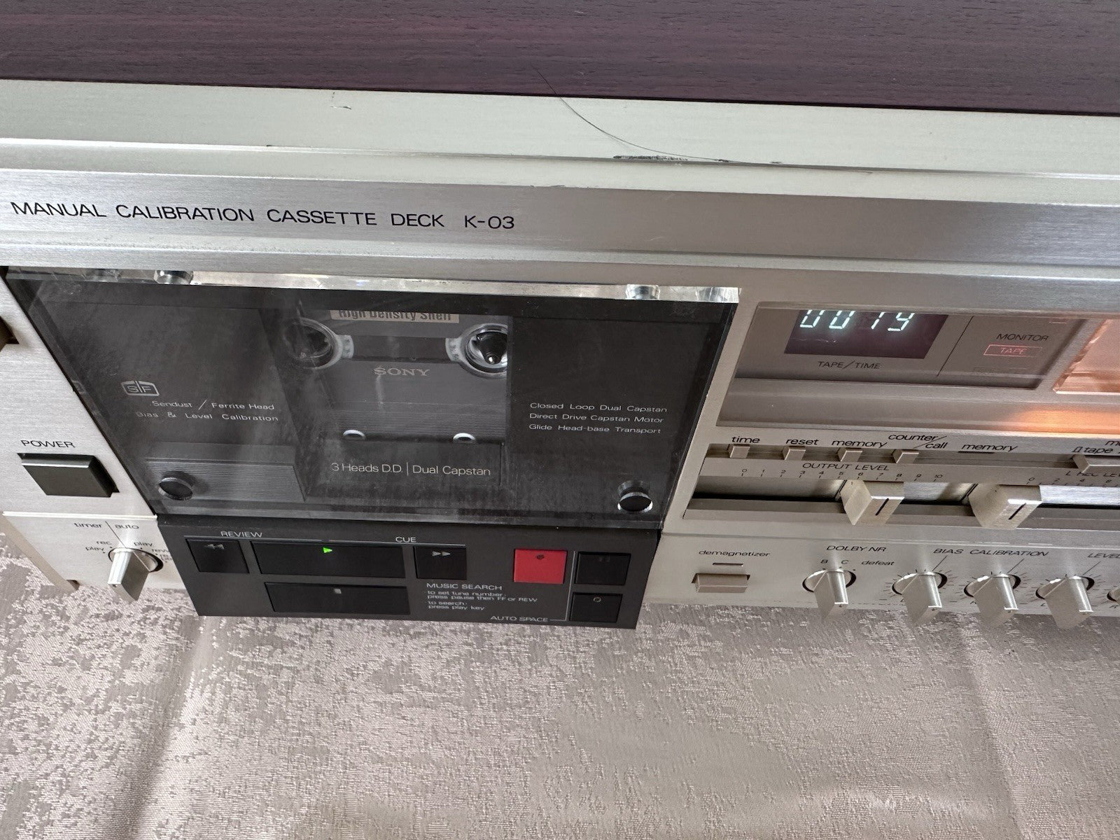 Luxman K-03 Kassettendech Tape Deck Vintage Retro Gewartet Serviced Rarität