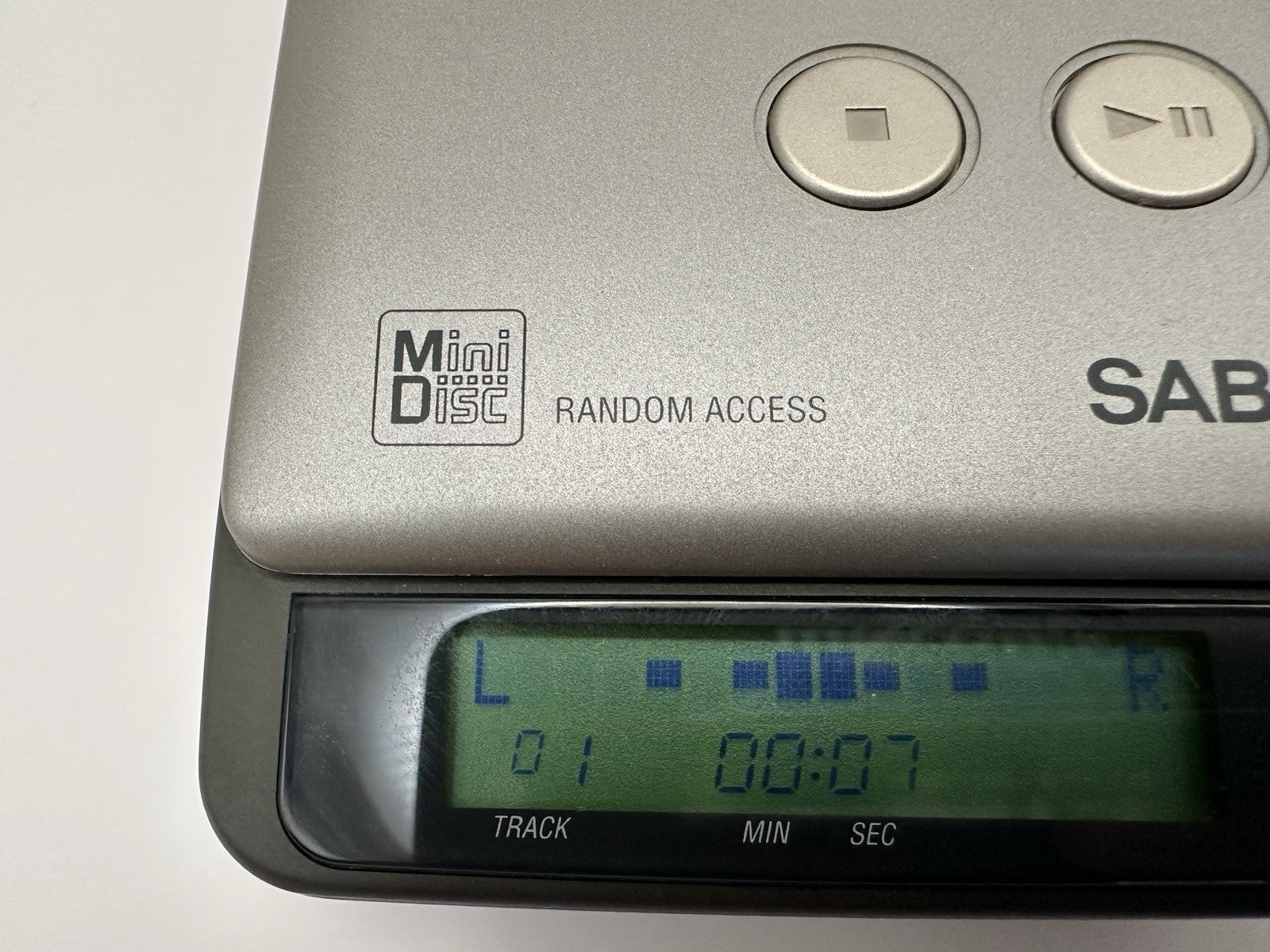 Saba MCD-1 MiniDisc Spieler MD Player Walkman Rare Vintage Retro