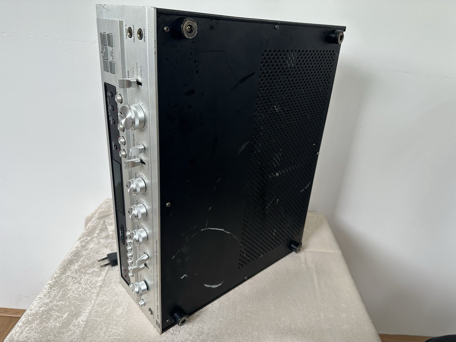 Dual CR 1750 Receiver Verstärker Silber Silver Vintage Retro