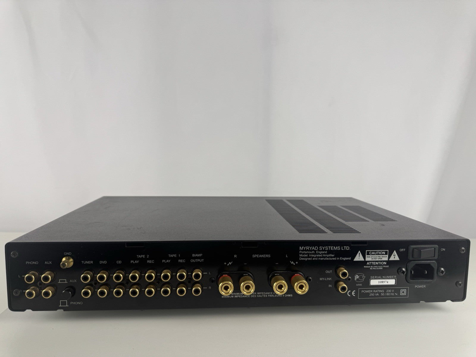 Myryad Z 140 Verstärker Amplifier Mit FB With Remote