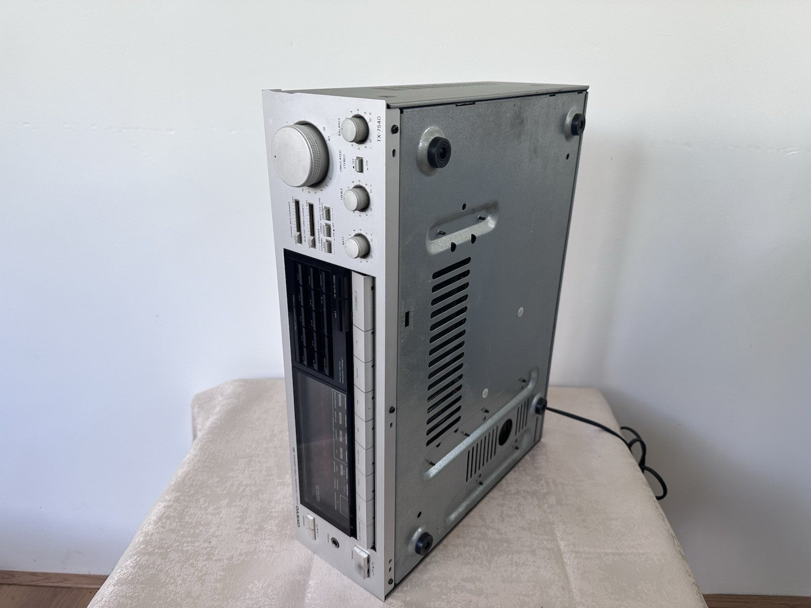 Onkyo TX-7540 Receiver Verstärker Silber Silver Vintage Retro