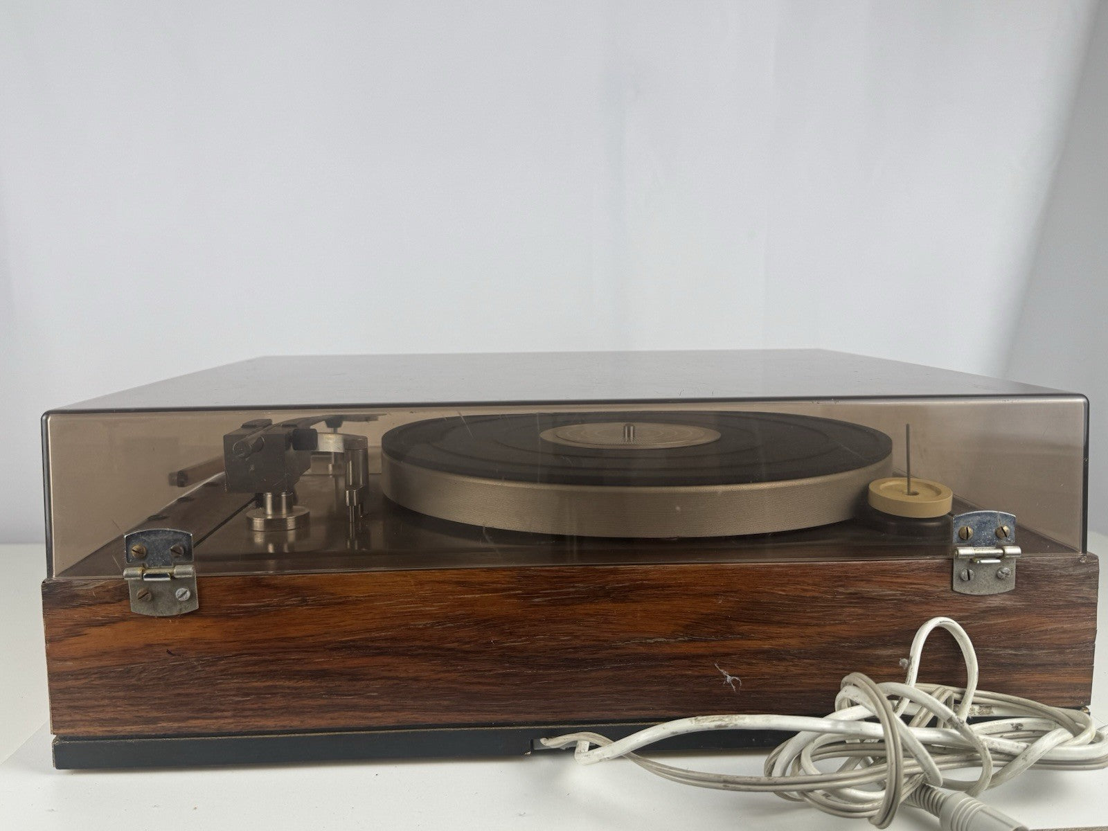 Lenco B55 Plattenspieler Record Player Vintage Retro Made In Switzerland