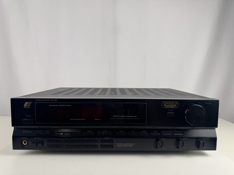 Sansui RZ-1500 Stereo Receiver Schwarz Black