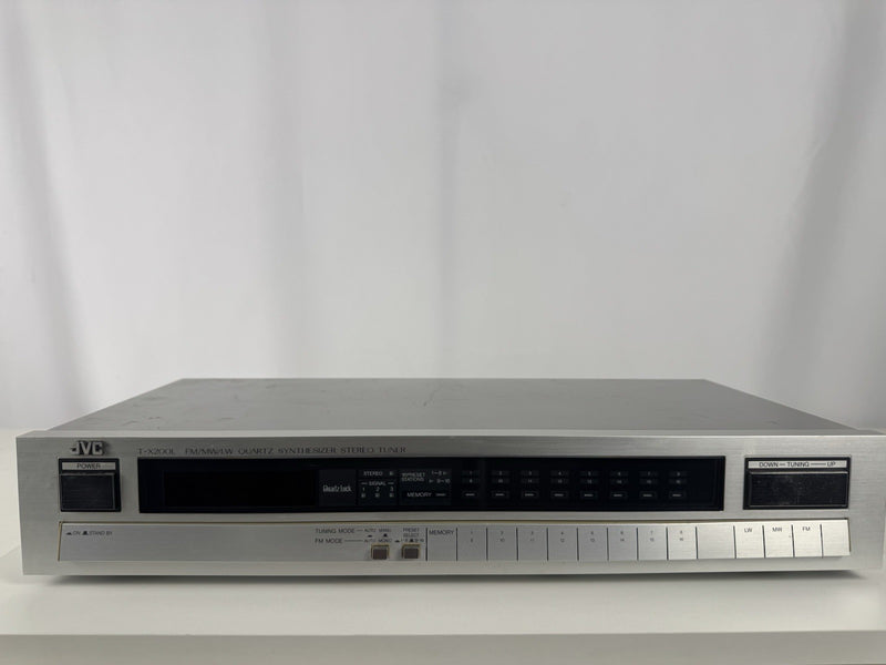 JVC T-X200L Tuner Radio Vintage Retro Silber Silver