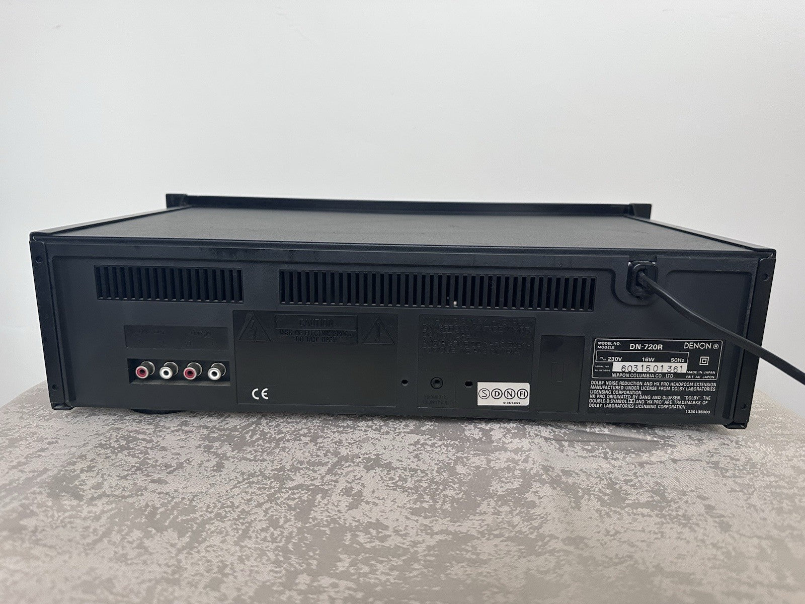 Denon DN-720R Kassettendeck Tape Deck Professional Made In Japan