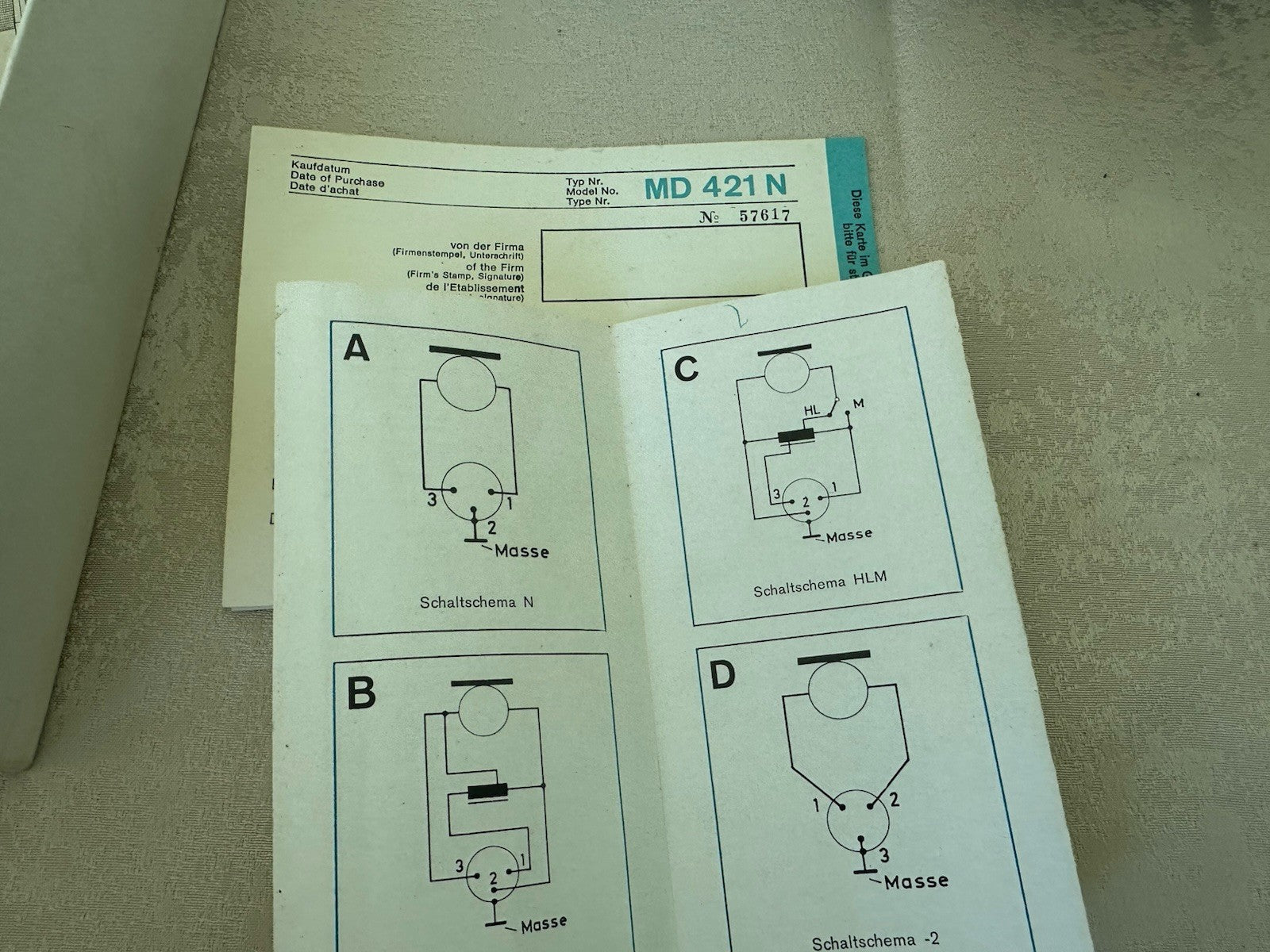 Sennheiser MD 421 N Mikrofon Microphone Mit OVP Retro Vintage