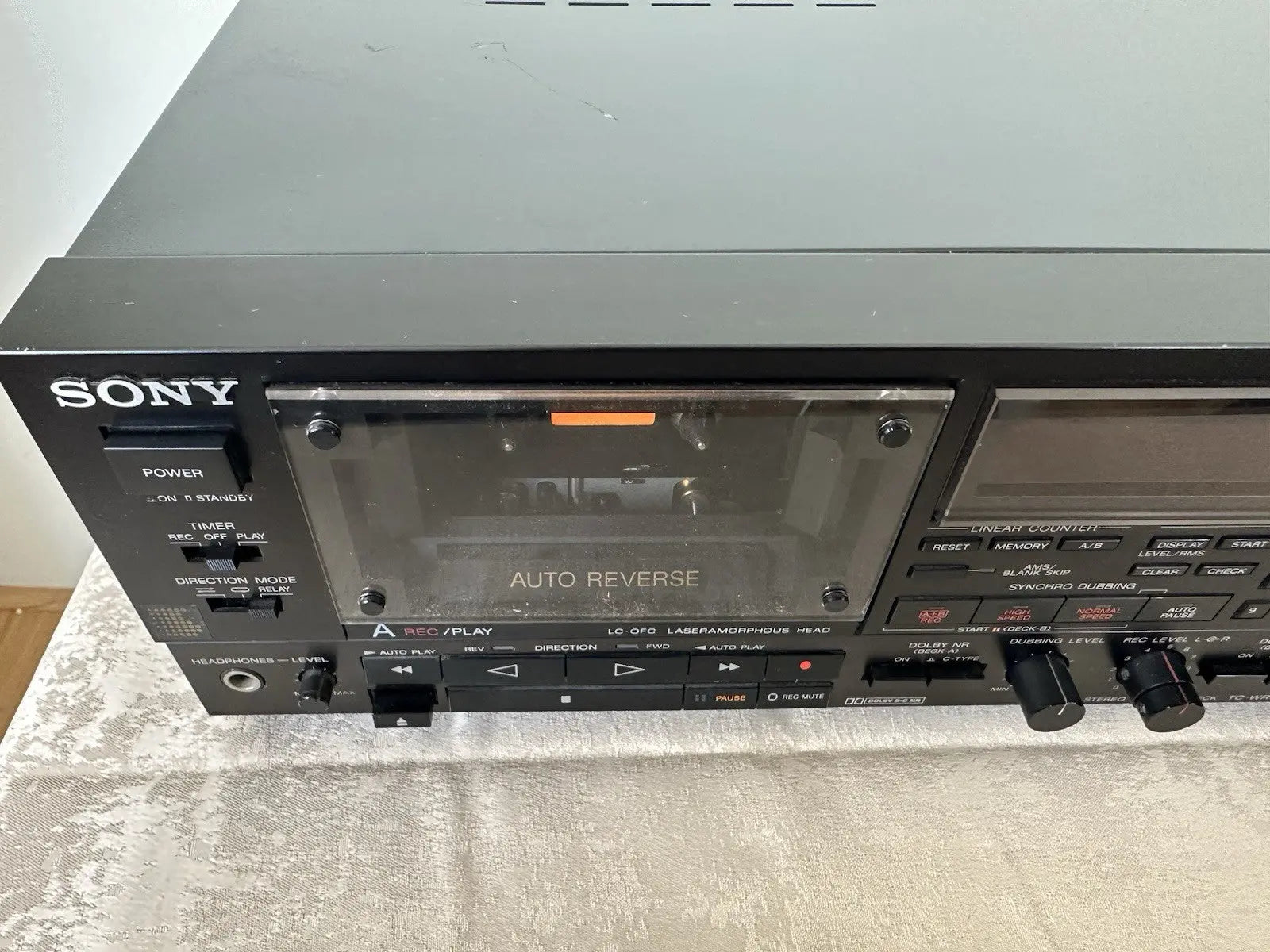 Sony TC-WR950 Kassetten Deck Tape Deck Auto Reverse Vintage Retro
