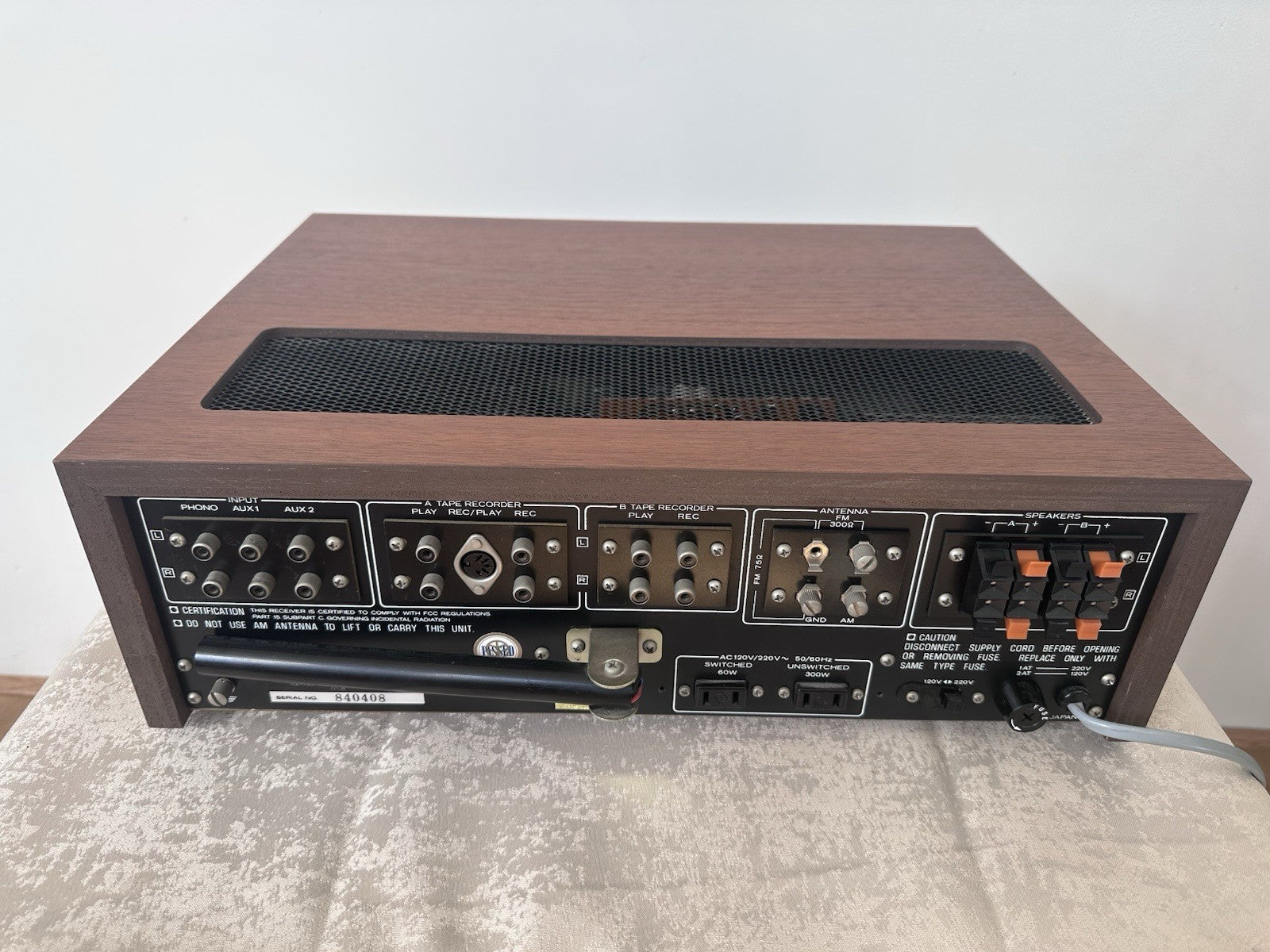 Kenwood KR-4200 Receiver Verstärker Vintage Retro Made In Japan