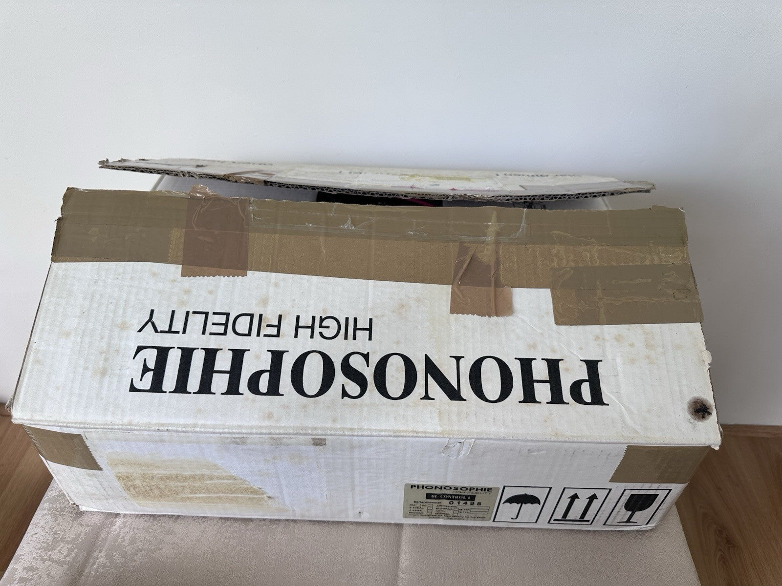 Phonosophie BI-Control 1 High End Vorverstärker Pre Amp Mit OVP FB Etc.