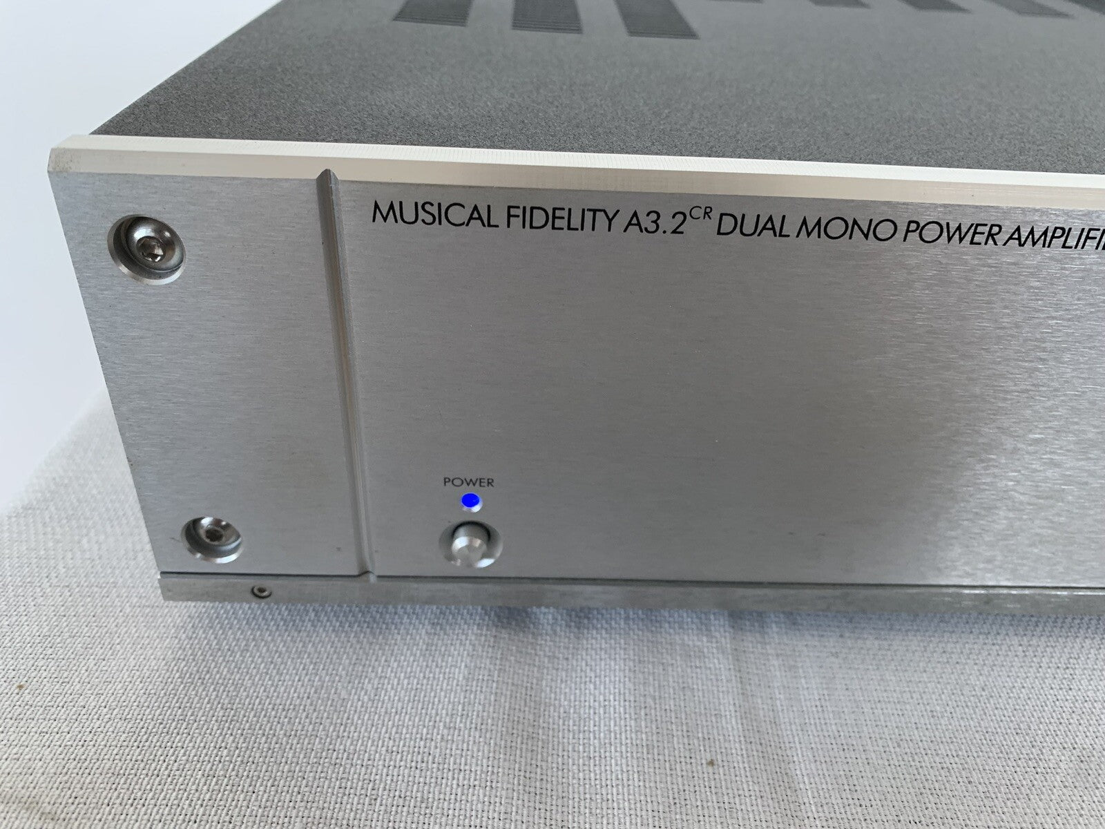 Musical Fidelity A3.2 CR Dual Mono Power Amplifer Endstufe Silber Vintage Retro