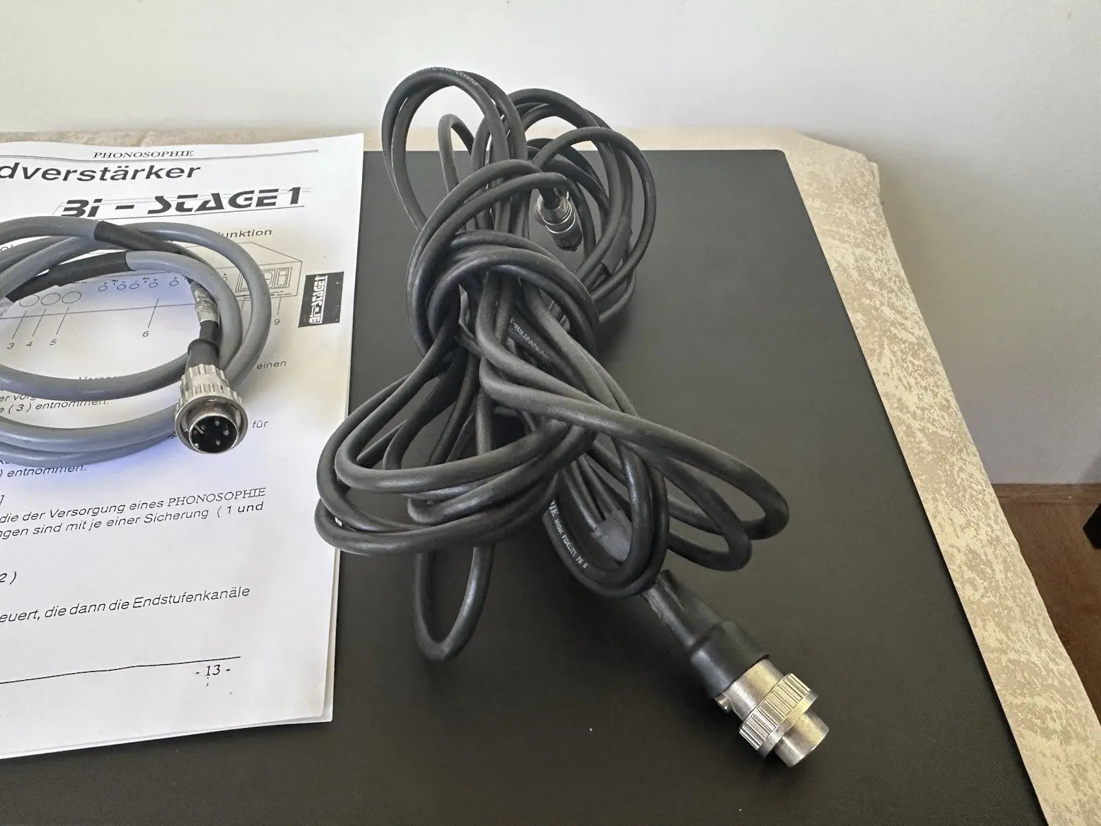 Phonosophie BI-Stage 1 High-End Power Amplifier Endstufe OVP L+R Kanal