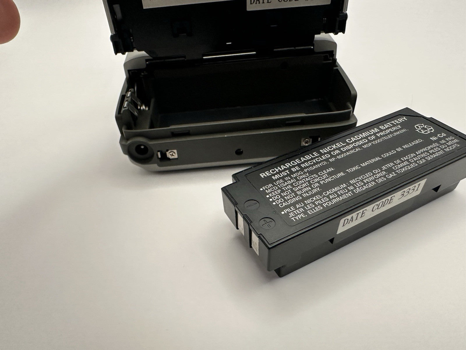 Saba MCD-1 MiniDisc Spieler MD Player Walkman Rare Vintage Retro