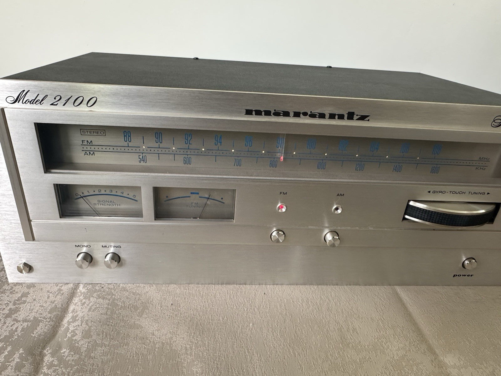 Marantz 2100 Tuner Radio Silber Silver Vintage Retro