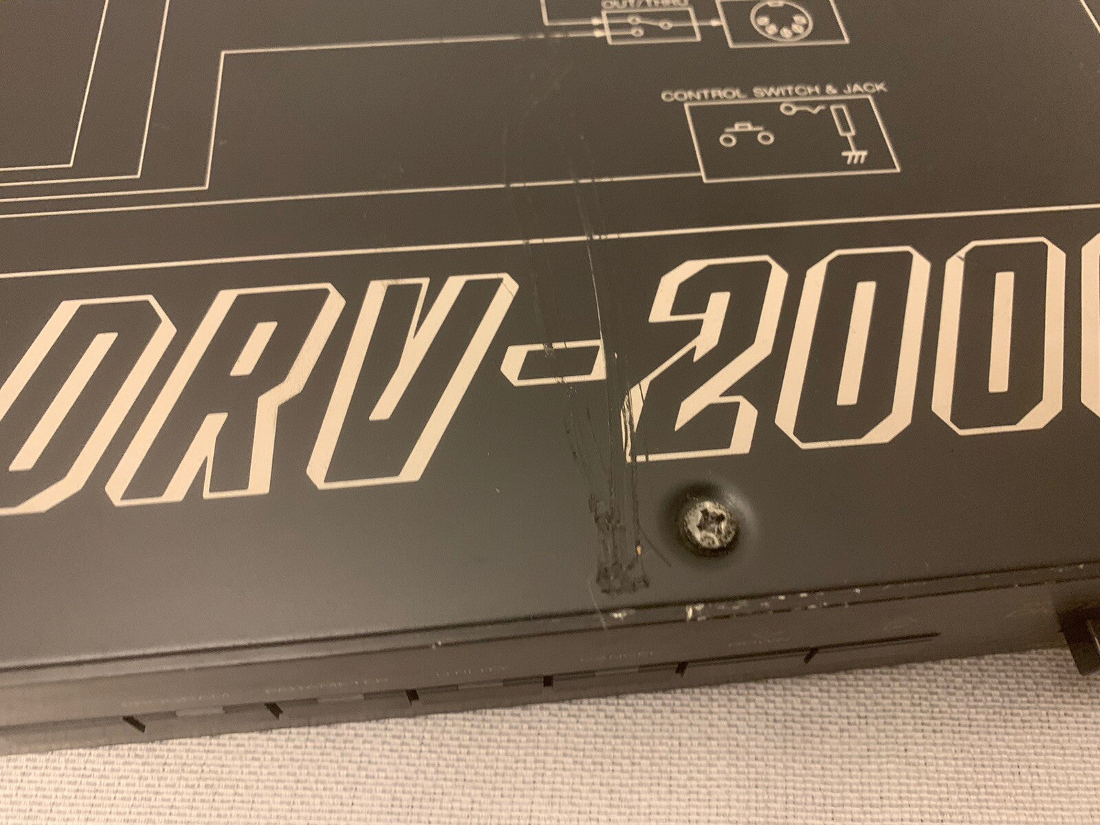 Korg DRV-2000 Digital Reverb Vintage Retro