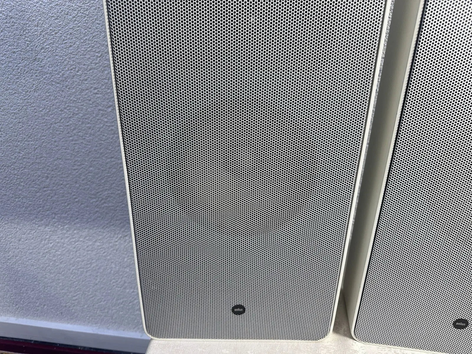Braun L 550 Lautsprecher Speaker Dieter Rams Vintage Retro Weiß White