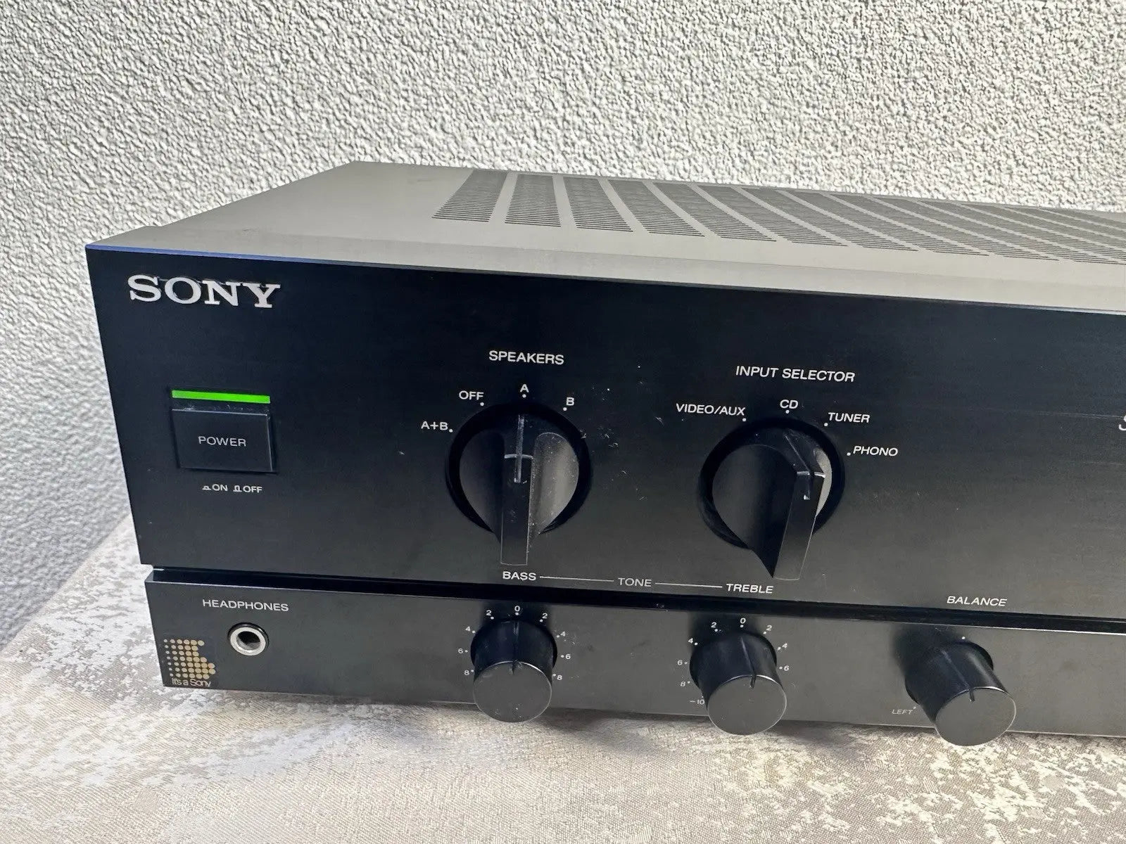 Sony TA-F120A Verstärker Amplifier black Schwarz Vintage Retro