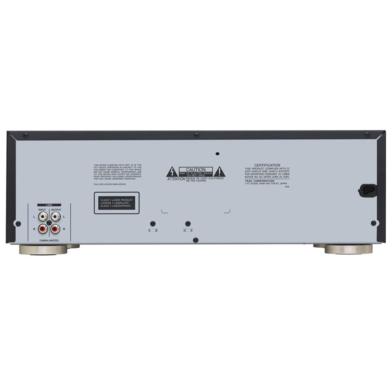 AD-850-SE CD- & Kassettenspieler mit USB, Schwarz 3