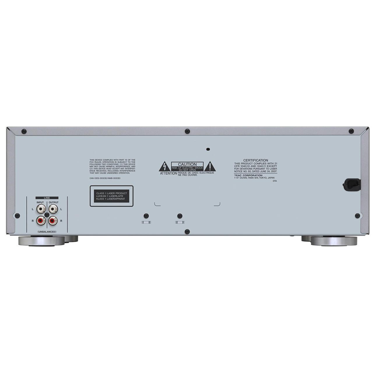 AD-850-SE CD- & Kassettenspieler mit USB, Silber 3
