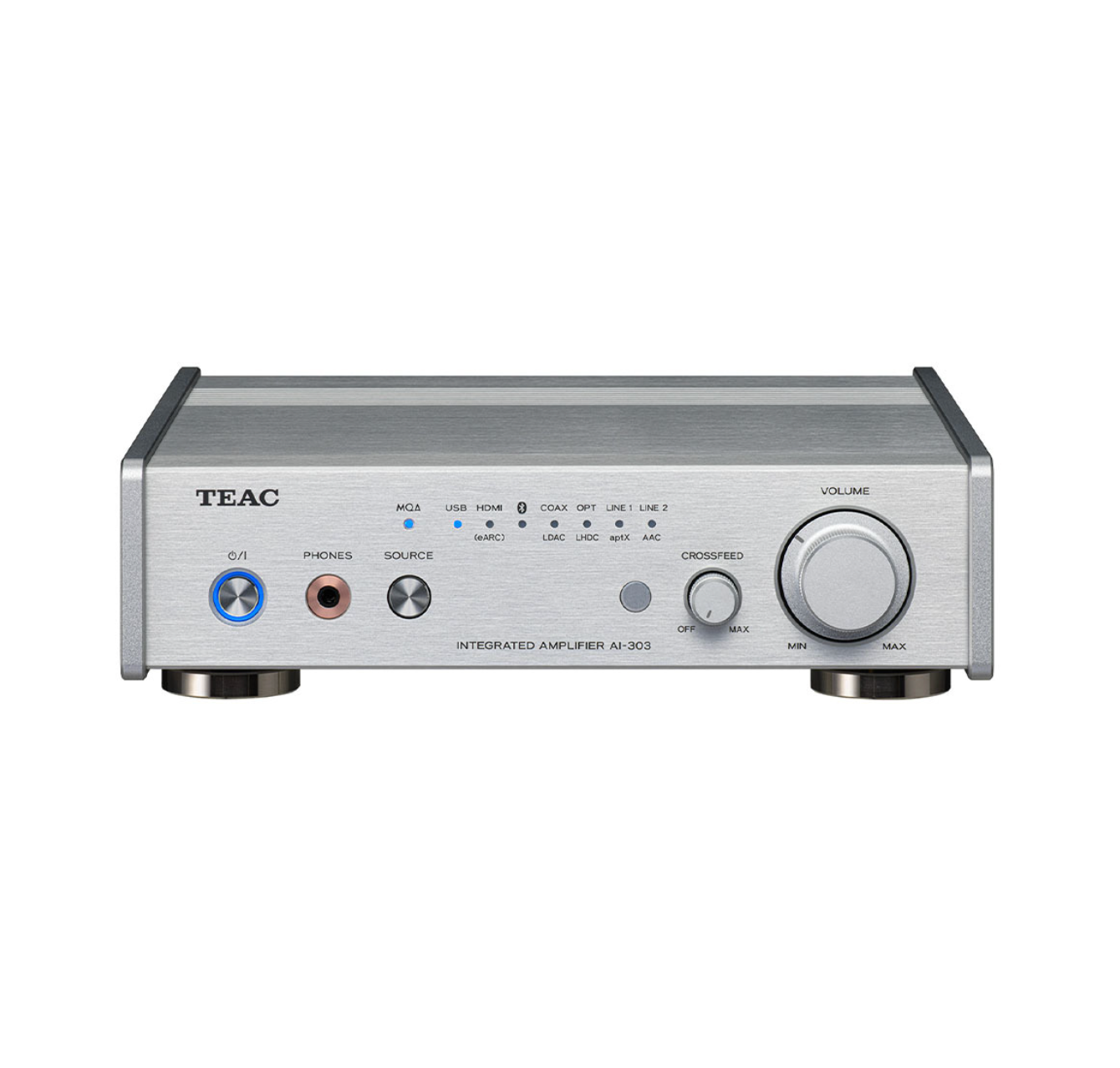 AI-303 USB DAC Amplifier Silver