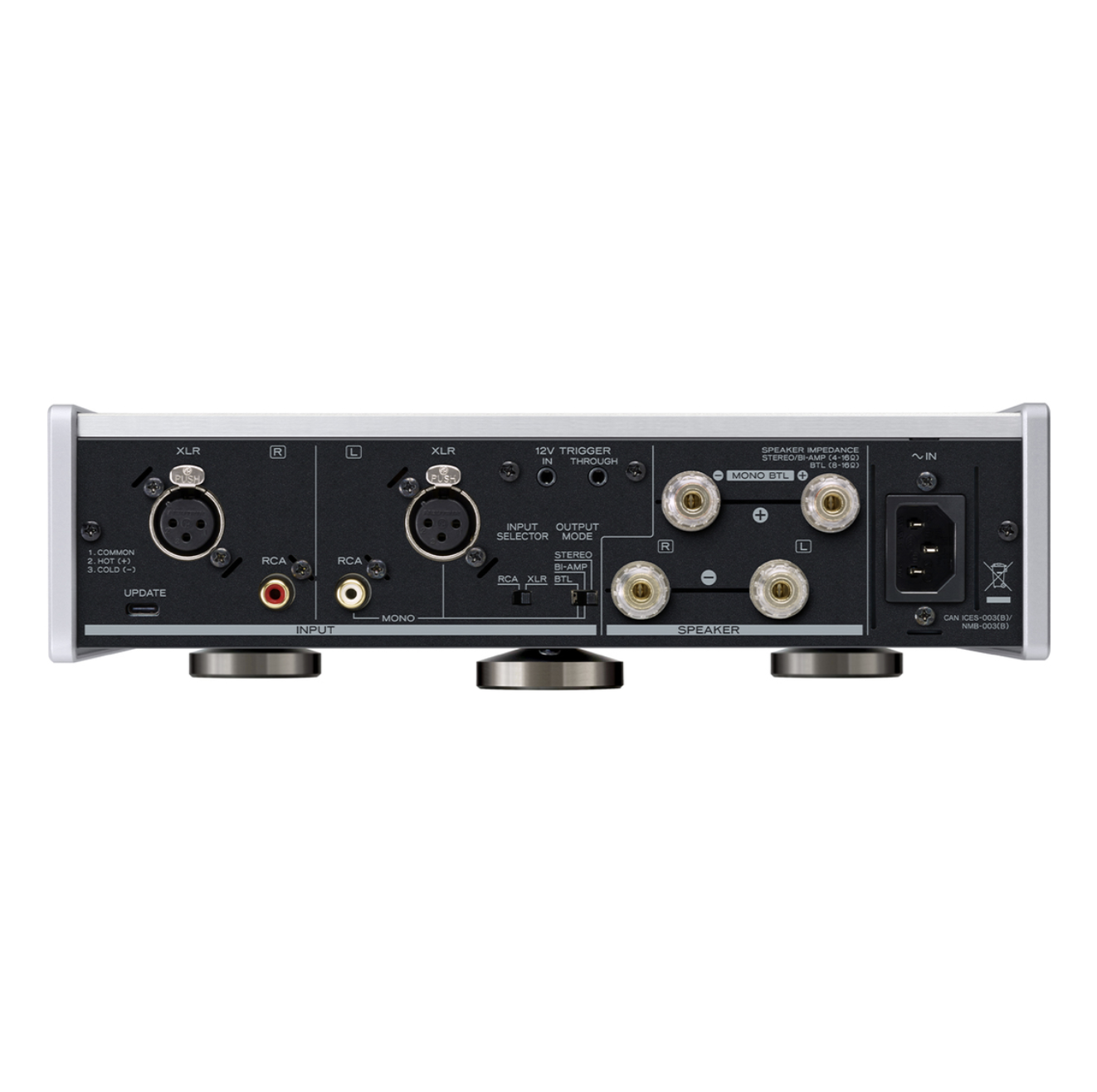 AP-507 Stereo Power Amplifier Silver 3