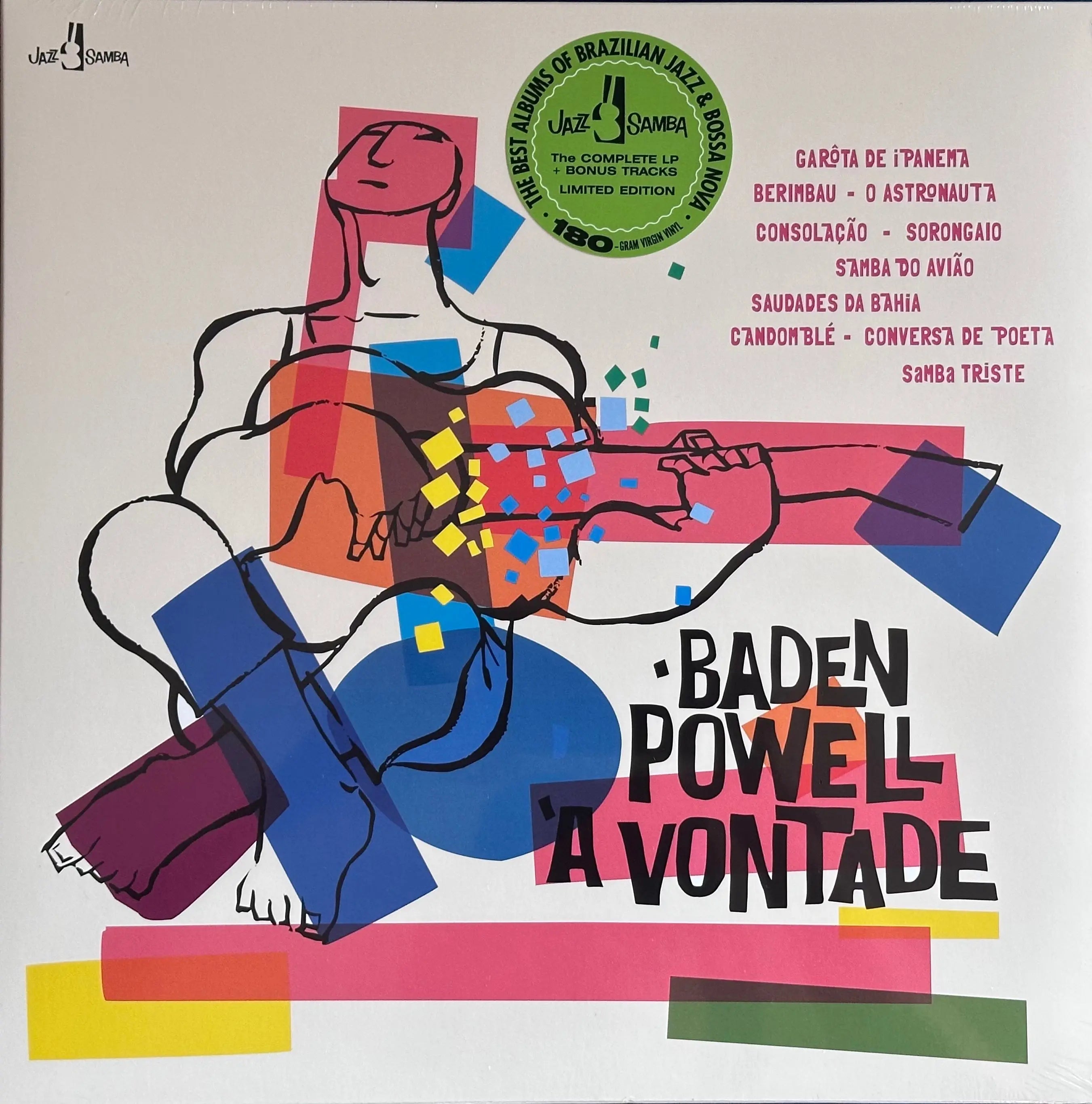 Baden Powell – A Vontade Vinyl LP NEU Audio Everywhere
