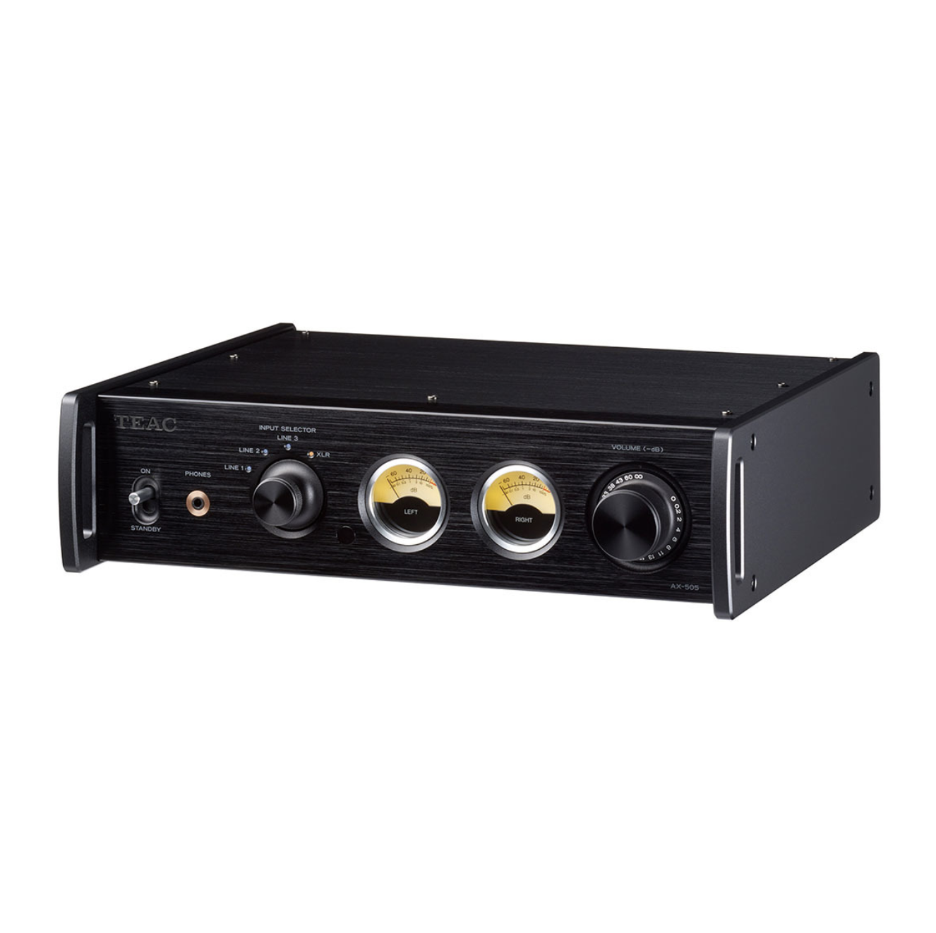 AX-505 Integrierter Stereo VollverstaÌrker, Schwarz 2