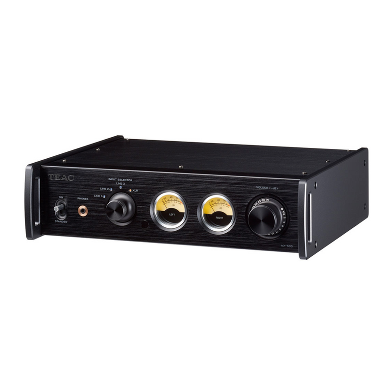 AX-505 Integrierter Stereo VollverstaÌrker, Schwarz 2