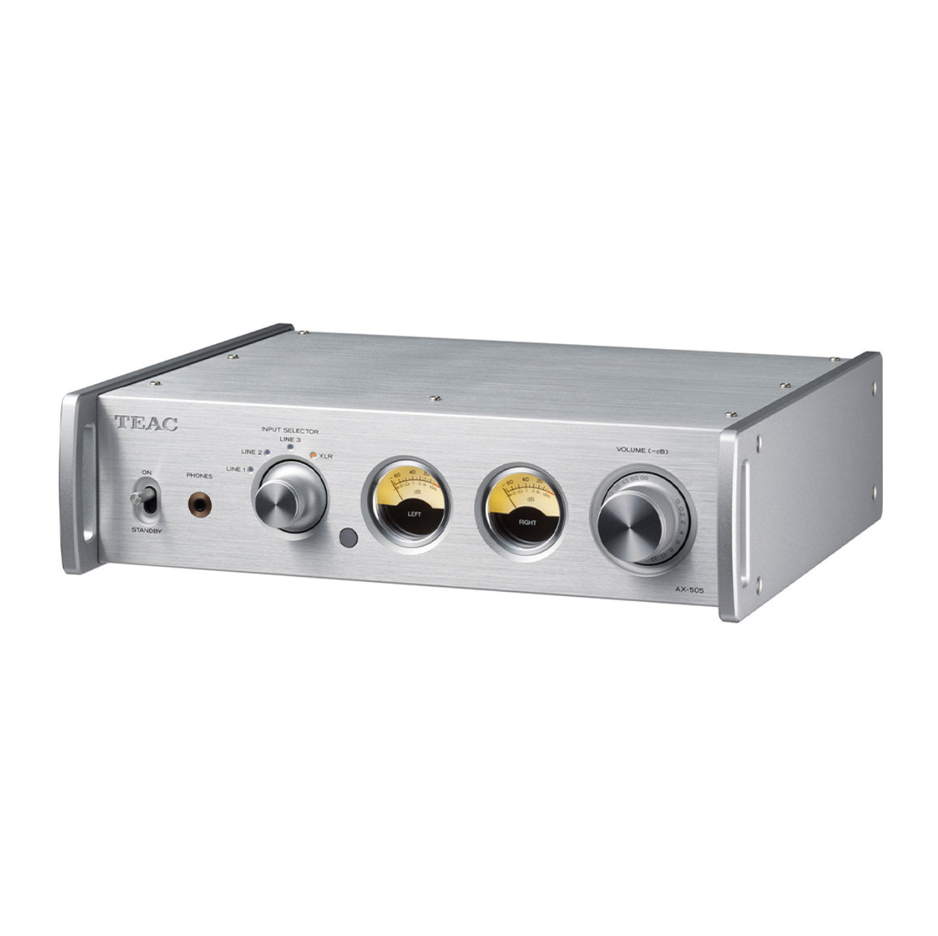 AX505 Integrierter Stereo VollverstaÌrker, Silber 2