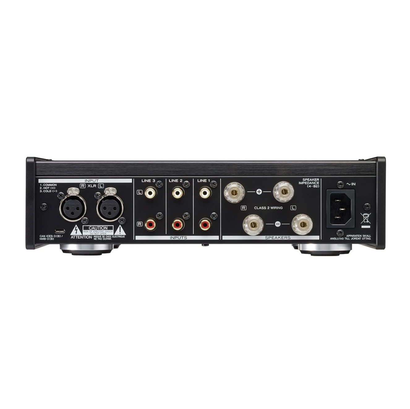 AX505 Integrierter Stereo VollverstaÌrker, Silber 3