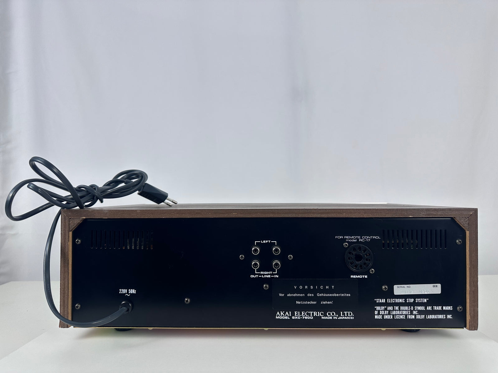 Akai GXC-760D Kassettendeck - Tape Deck