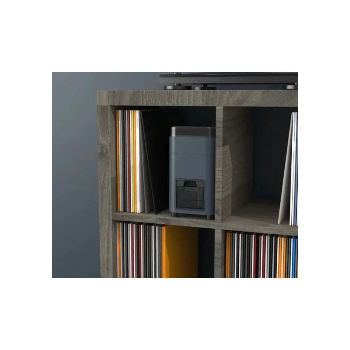 HumminGuru Ultraschall-Plattenwaschmaschine – 40 kHz Vinyl Reiniger mit Auto Clean & Dry (Grau)