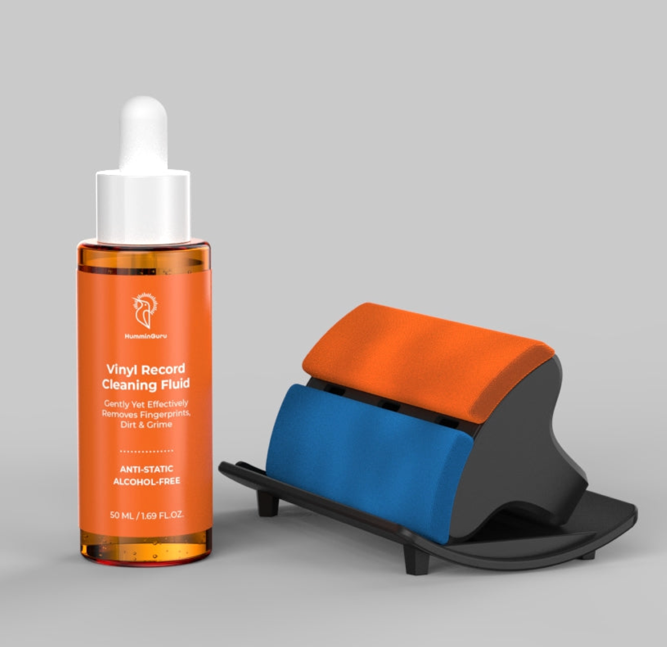 HumminGuru I-Brush Vinyl Record Cleaning Kit 2