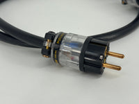 Furutech FI-E1 1 (Cu) Copper with Viablue X-25 Silver Power Cable