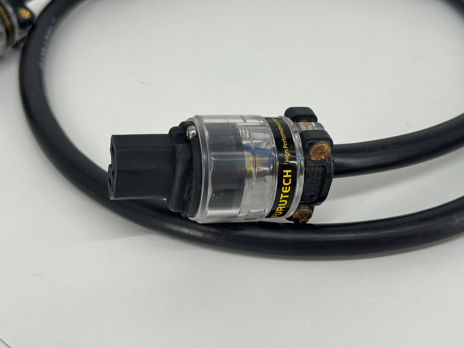 Furutech FI-E1 1 (Cu) Copper with Viablue X-25 Silver Power Cable